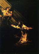 Jesus en el huerto de los olivos o Cristo en el huerto de los olivos. Francisco de Goya